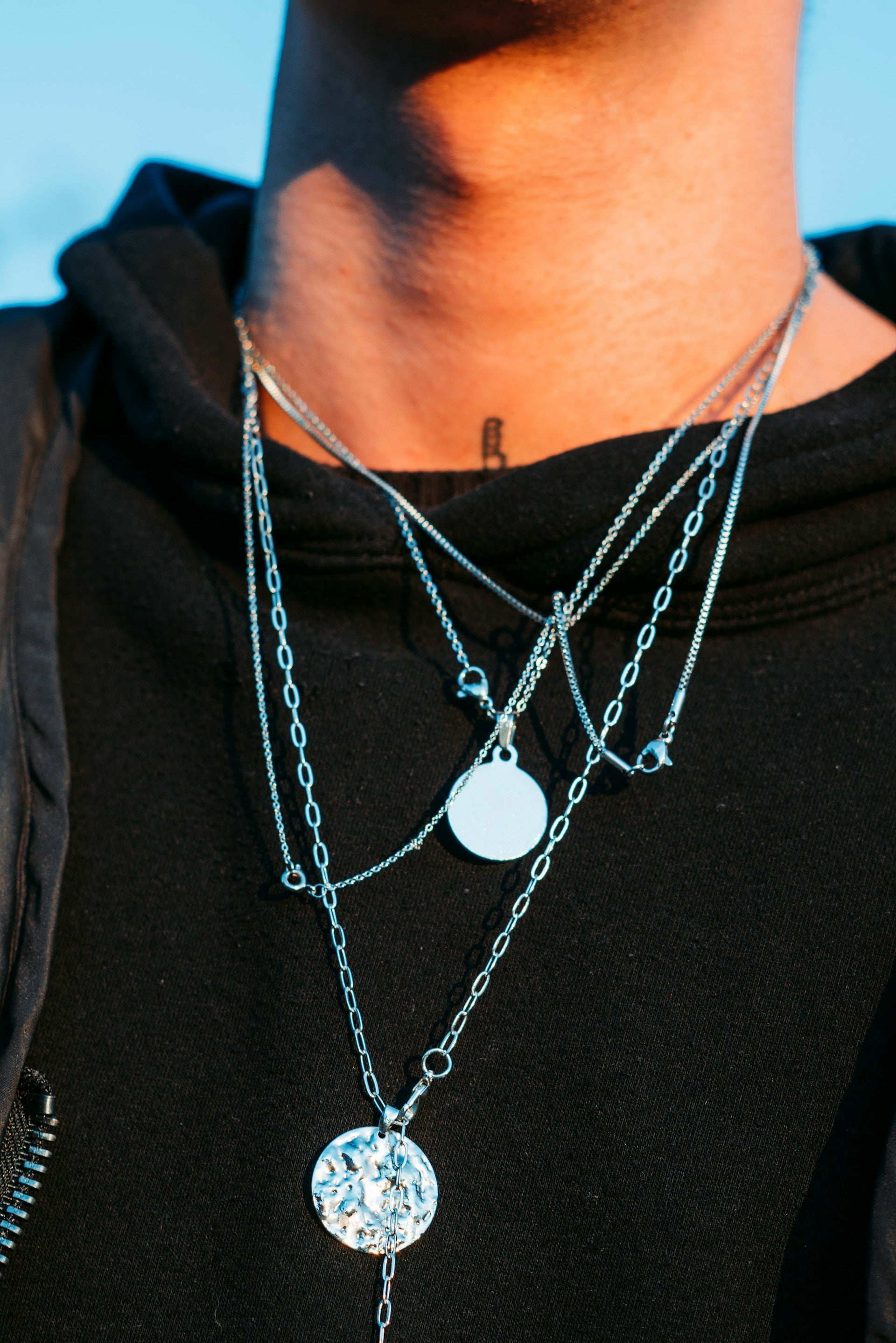 Mens Silver Pendants