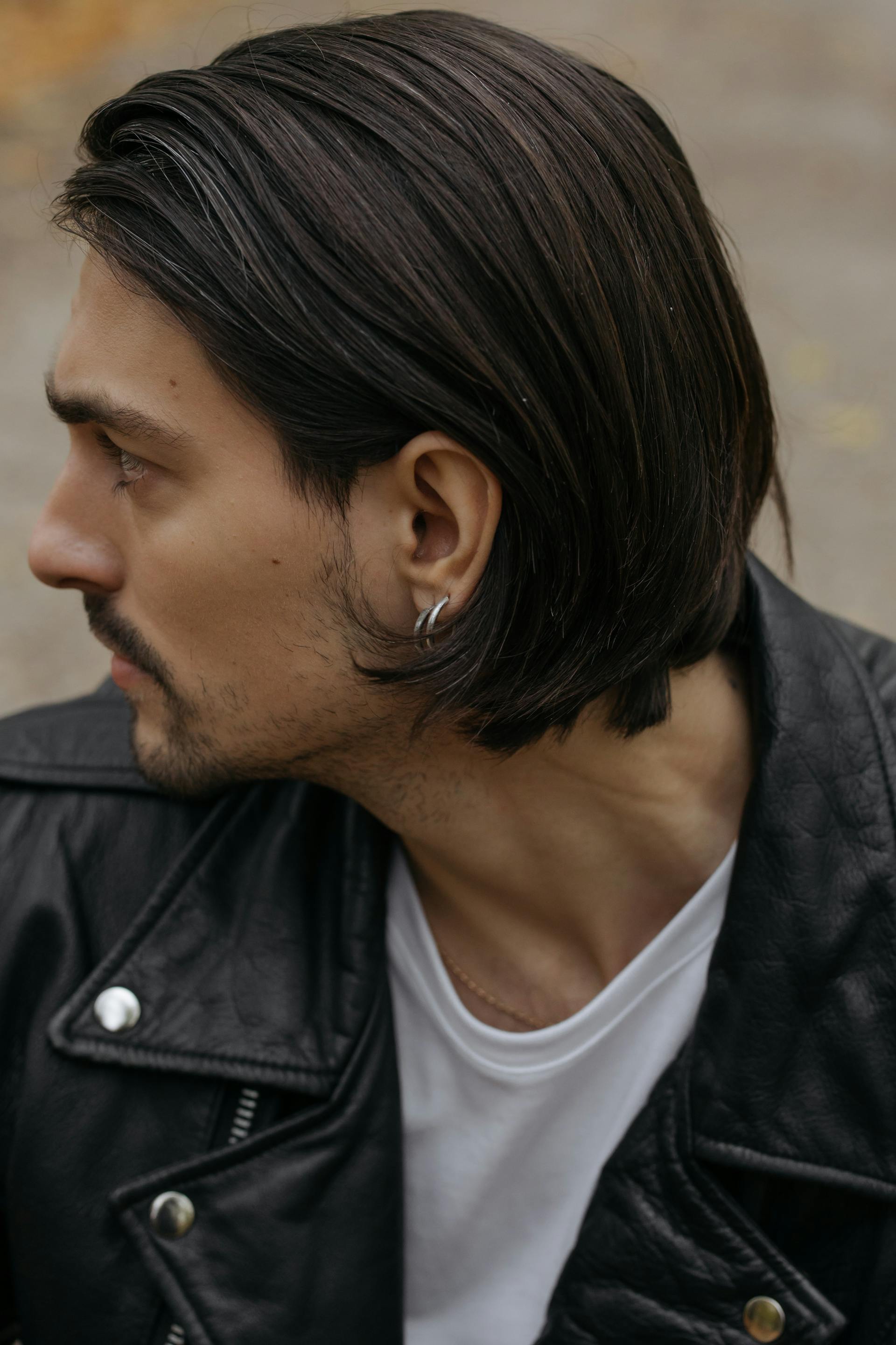 Mens Silver Studs & Hoops