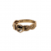 9ct Yellow Gold Buckle 1985 Ring