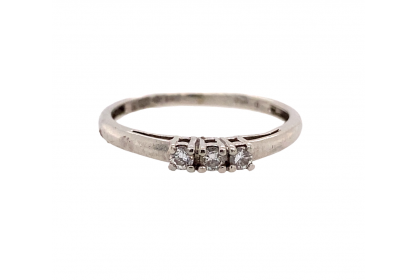 Platinum Diamond Trilogy Ring