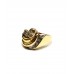 14ct Yellow Gold CZ Dress Ring