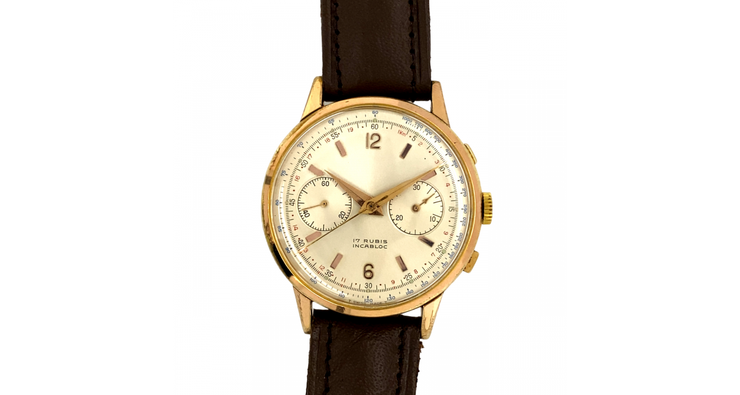 Swiss Mechanical Chronograph c.1950 Watch