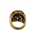 14ct Yellow Gold Enamel Floral Ring