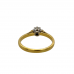 18ct Yellow Gold 0.25ct Diamond Ring