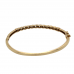 9ct Yellow Gold Diamond Bangle