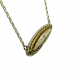 9ct Yellow Gold 1920's Old Cut Diamond Necklace