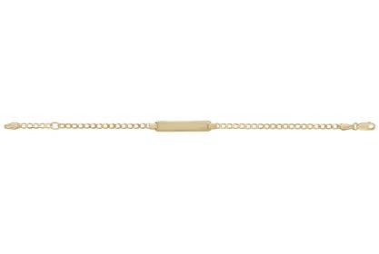 9ct Yellow Gold Babies' ID Bracelet