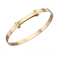 9ct Yellow Gold Expanding Bangle