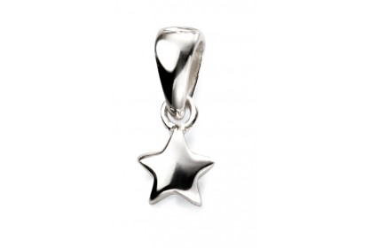 Sterling Silver Children's Star Pendant