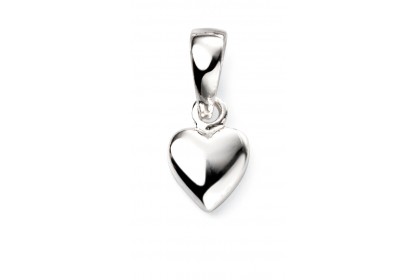 Sterling Silver Micro Heart Pendant