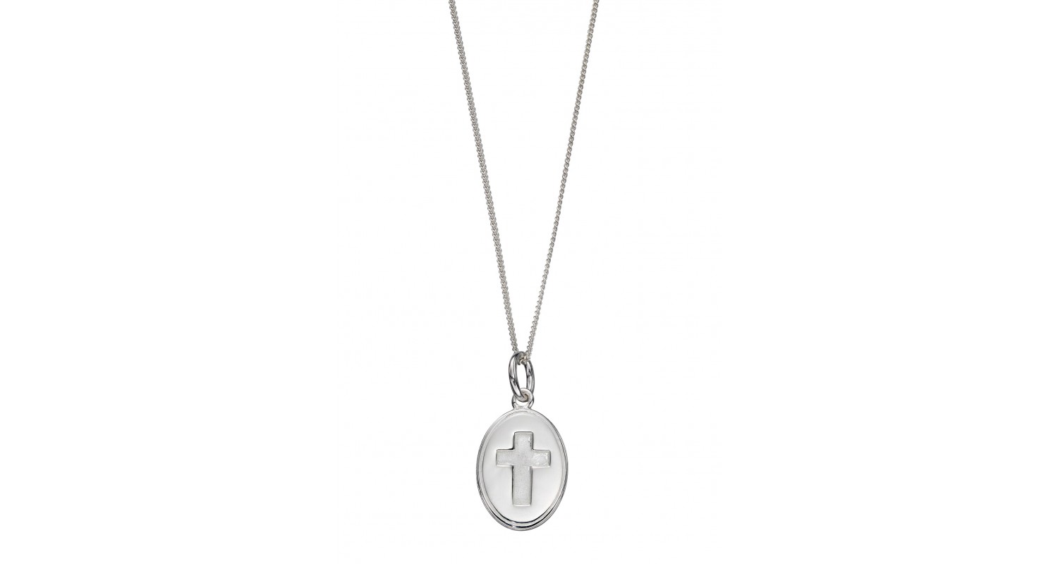 Sterling Silver Cross Necklace