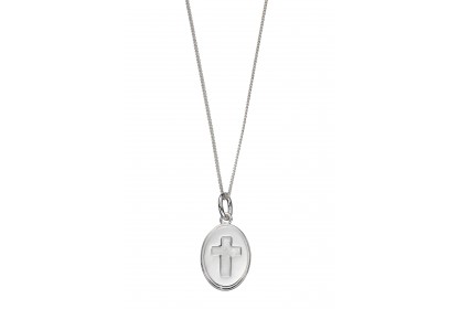 Sterling Silver Cross Necklace