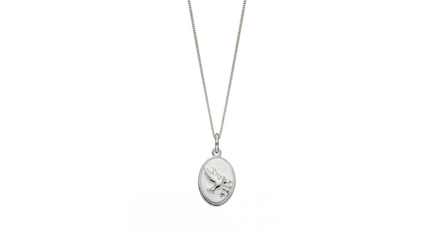 Sterling Silver Dove Necklace