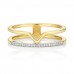 9ct Yellow Gold Diamond Ring