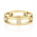 9ct Yellow Gold Diamond Ring