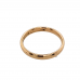 9ct Rose Gold 2.5mm Court Band