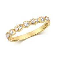 18ct Yellow Gold Diamond Eternity Ring