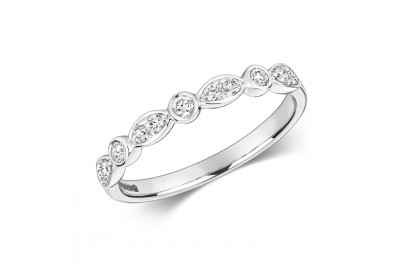 18ct White Gold Diamond Eternity Ring