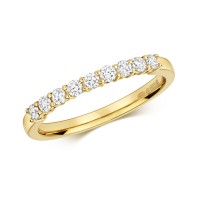 18ct Yellow Gold Diamond Eternity Ring