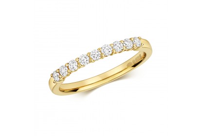 18ct Yellow Gold Diamond Eternity Ring