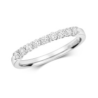 18ct White Gold Diamond Eternity Ring