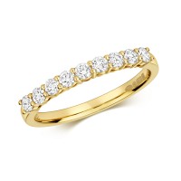 18ct Yellow Gold Diamond Eternity Ring