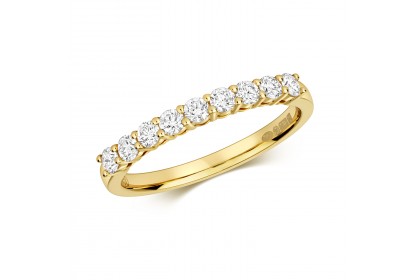 18ct Yellow Gold Diamond Eternity Ring