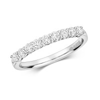 18ct White Gold Diamond Eternity Ring