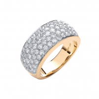 18ct Yellow Gold 1.60ct Diamond Bombay Ring