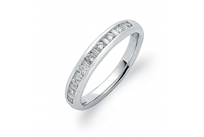 18ct White Gold 0.33ct Diamond Eternity Ring