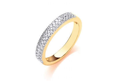 18ct Yellow Gold Diamond Eternity Ring