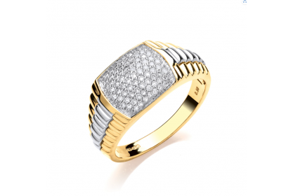 9ct Yellow Gold 0.50ct Diamond Ring