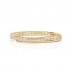 18ct Yellow Gold Diamond Twist Bangle