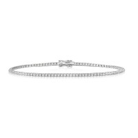 18ct White Gold 0.50ct Diamond Tennis Bracelet