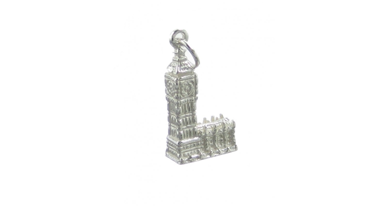 Sterling Silver Big Ben Charm