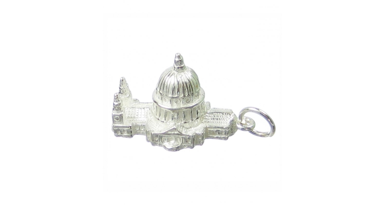 Sterling Silver St Pauls' Cathedral Charm