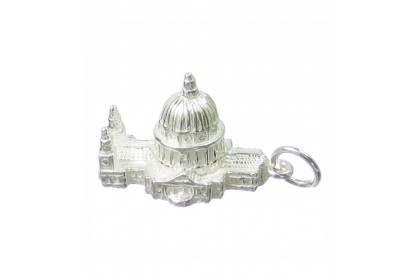 Sterling Silver St Pauls' Cathedral Charm