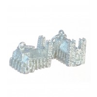 Sterling Silver Westminster Abbey Charm