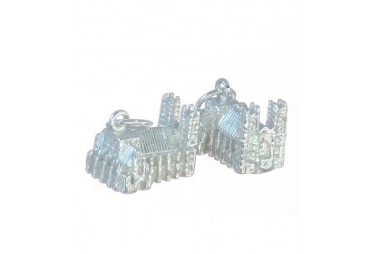 Sterling Silver Westminster Abbey Charm