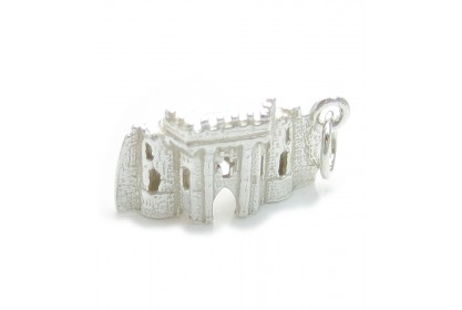 Sterling Silver Castle Charm