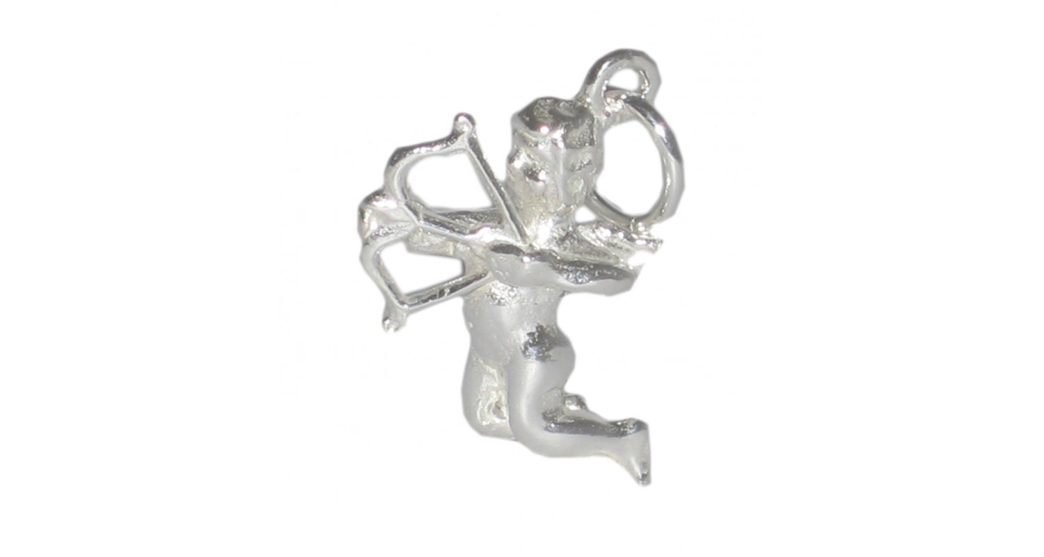 Sterling Silver Cupid Charm