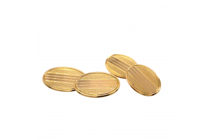 15ct Yellow Gold 1864 Cufflinks