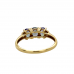 9ct Yellow Gold Multi CZ Ring