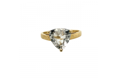 9ct Yellow Gold Cubic Zirconia Ring