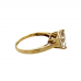 9ct Yellow Gold Cubic Zirconia Ring