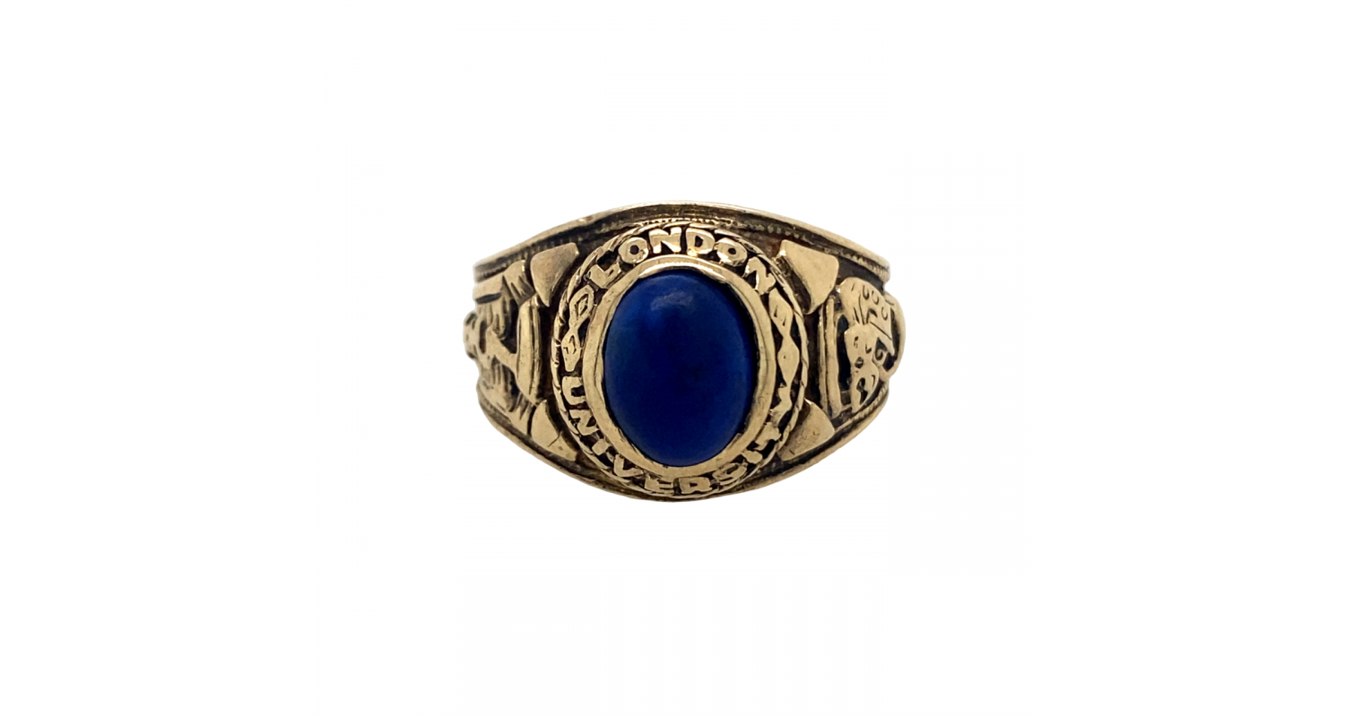 9ct Yellow Gold London University College Ring