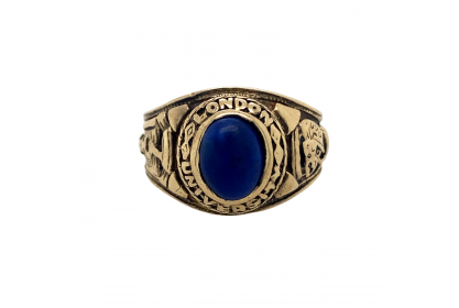 9ct Yellow Gold London University College Ring