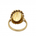 9ct Yellow Gold 1976 Yellow Quartz Ring