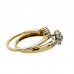 9ct Yellow Gold Diamond Ring Set