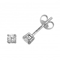 9ct White Gold 0.30ct Diamond Studs